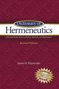 Dictionary of Hermeneutics
