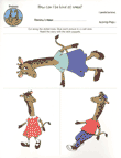 Giraffes Unit Activity Pages