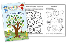 Jesus and Joy! Little Ones Activity Book